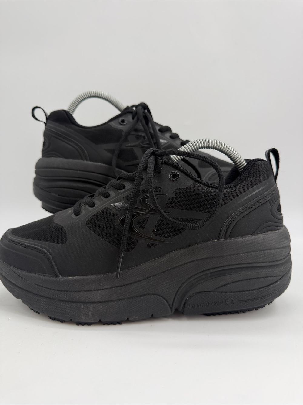 Gravity Defyer G-Defy Ion Comfort Black Sneakers Shoes Lace Up Women's Size 8